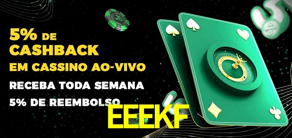 Promoções do cassino ao Vivo EEEKF